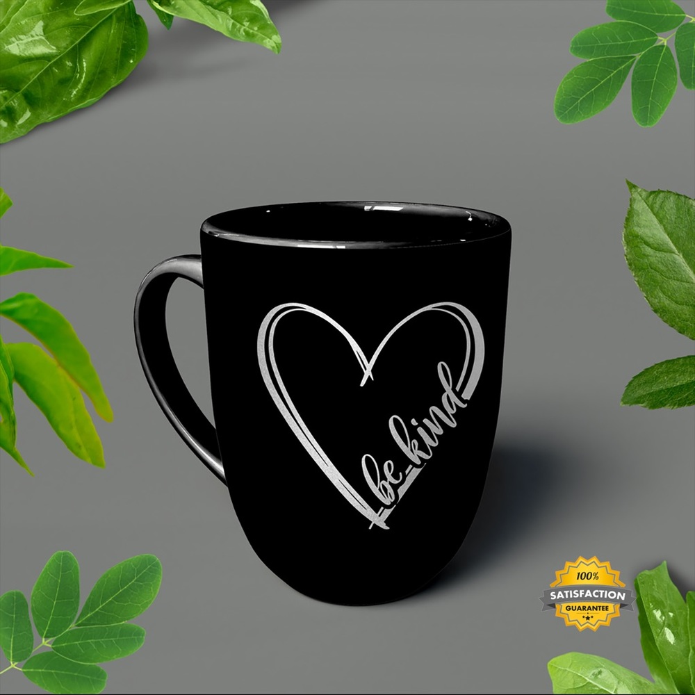 Be Kind 12oz Coffee Mug w/Free Sticker